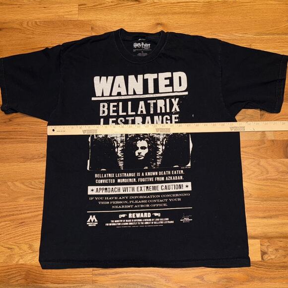 2009 Harry Potter And The Half Blood Prince Movie Promo XL Shirt Bellatrix - Picture 7 of 8